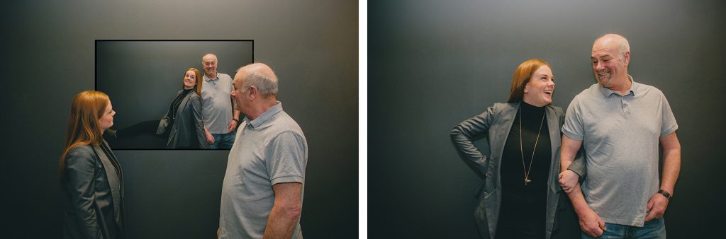 Pictured; Katrina Starkie and her Dad, Ron Atherton.