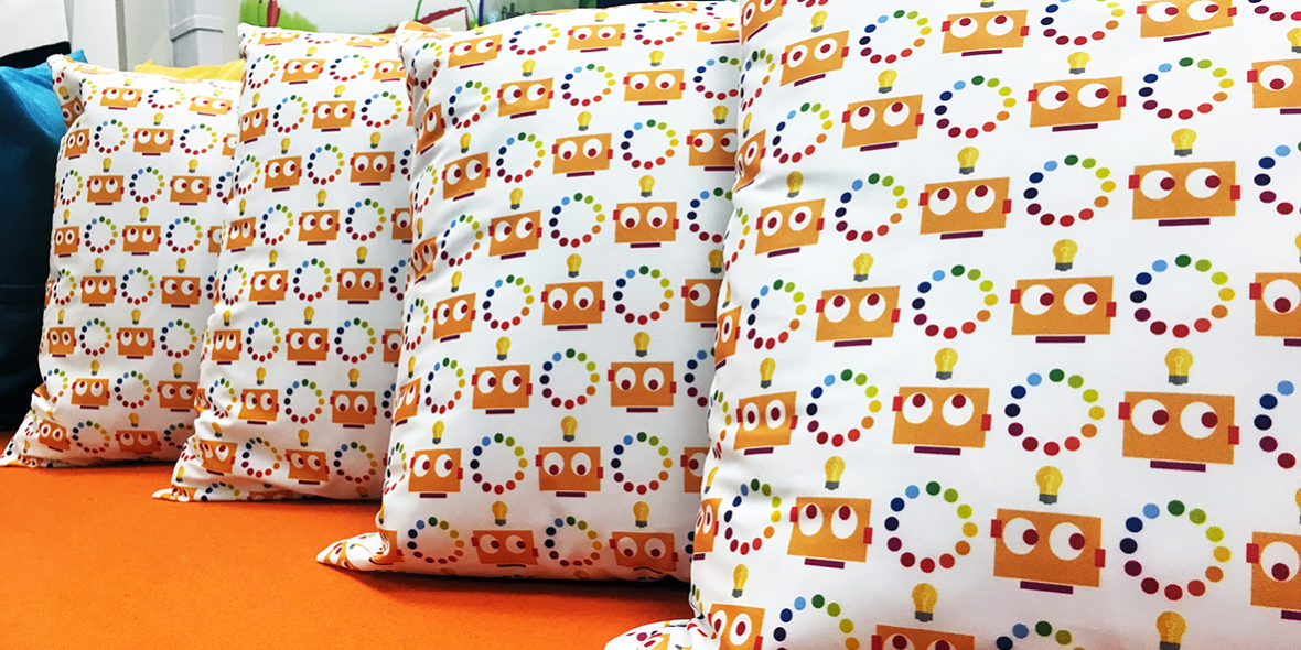 Printed Pillows and branded Cushions