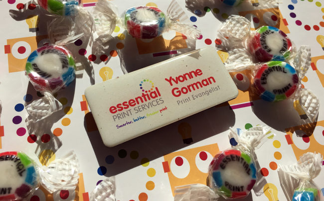 Printed Badges by Essential Print Services, Derby