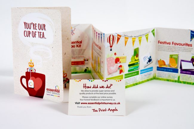 Printed Customer Survey Cards